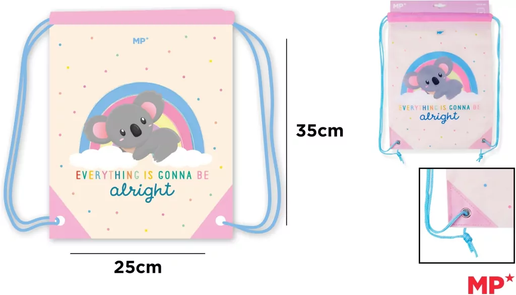 Workoplecak Koala 25x35cm - tantis.pl
