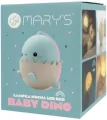 Lampka nocna LED baby dino niebieski - tantis.pl