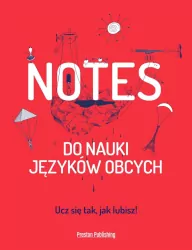 Notes do nauki języków obcych, czerwony