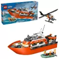 LEGO® City. Łódź ratunkowa i helikopter 60504 - tantis.pl