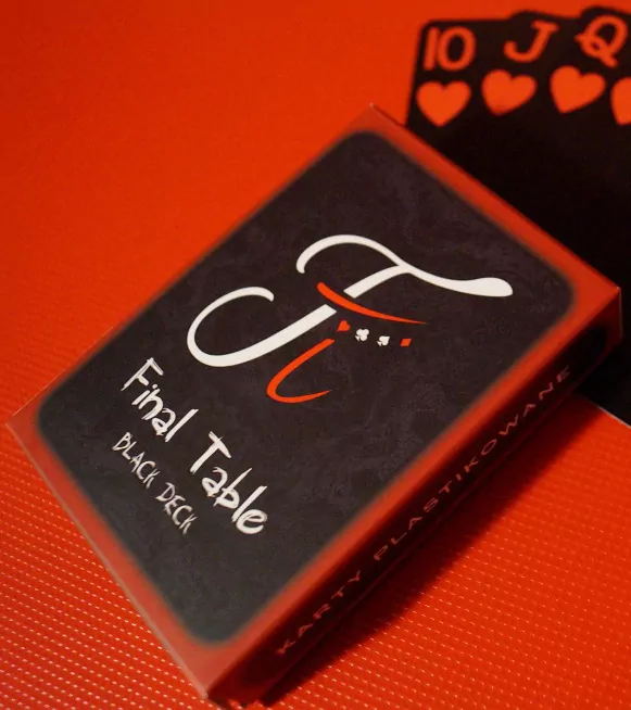 Karty Black Deck FINAL TABLE - tantis.pl