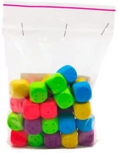 Kostki do gry, 30 sztuk - tantis.pl
