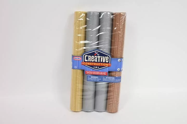 Creative Construction - Metal Pipe and Wood Dowels - tantis.pl