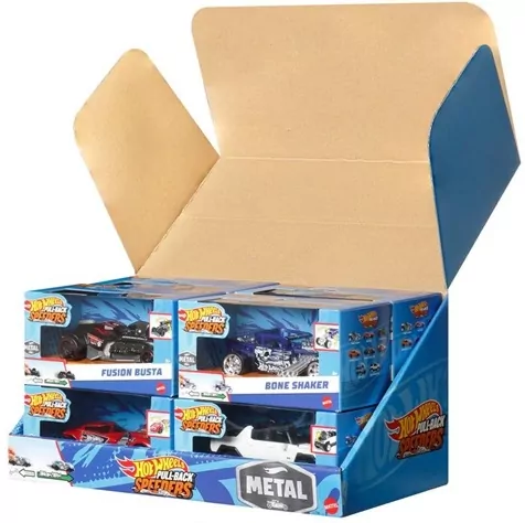 Hot Wheels. Pojazd z napędem pull-back HPR71 - tantis.pl
