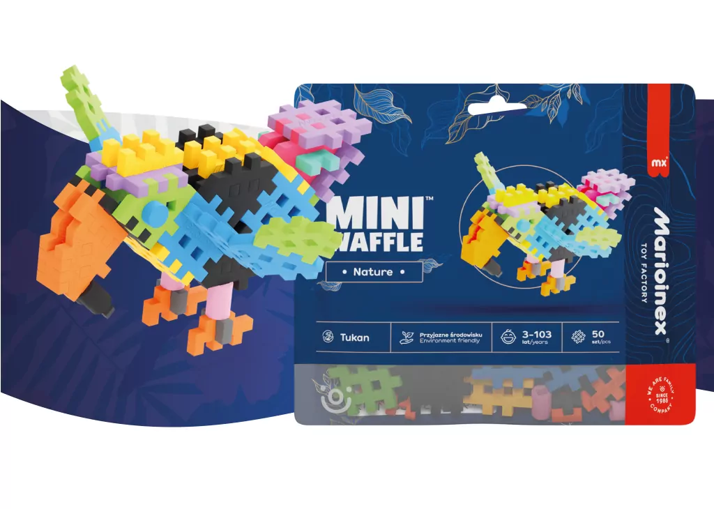 Mini Waffle Nature. Tukan - tantis.pl