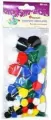 POMPONY AKRYLOWE MIX 68 SZT YFS0124 - tantis.pl