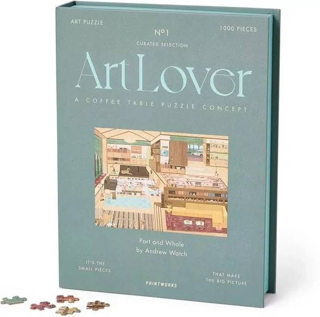 Puzzle 1000 Art Lover Book - Part and Whole - tantis.pl