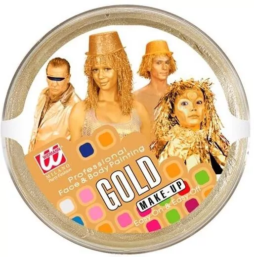 Farba do makijażu złota - tantis.pl