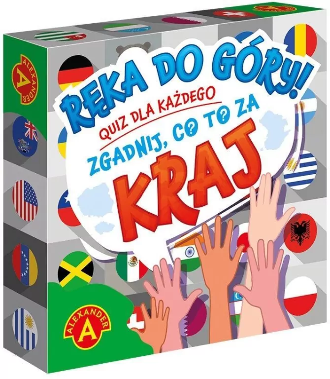 Quiz Ręka do góry! Zgadnij co to za Kraj - tantis.pl
