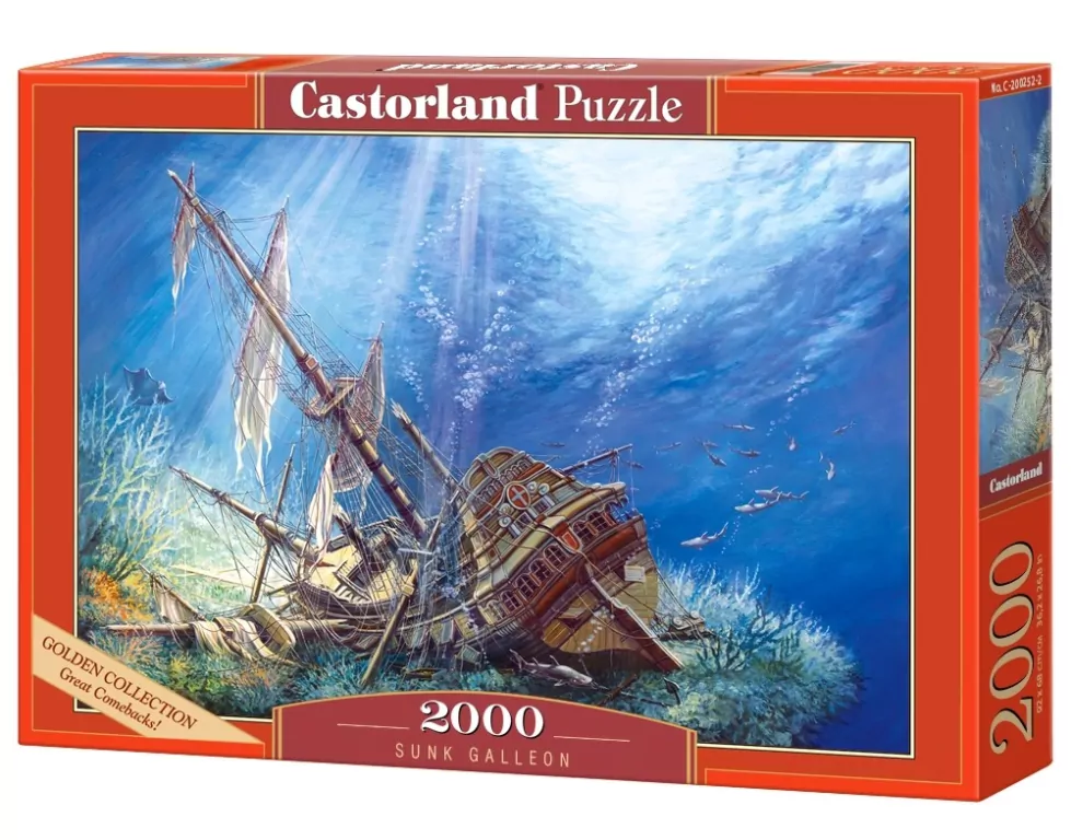 Castor. Puzzle 2000 Zatopiony statek - tantis.pl