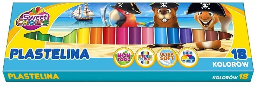 Plastelina 18 kolorów - tantis.pl
