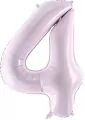 Balon foliowy cyfra 4 72cm fioleotwy - tantis.pl