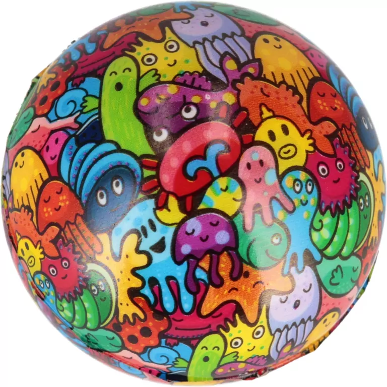 PILKA ODBIJAJACA 10CM MIX3 MC 12/144 - tantis.pl