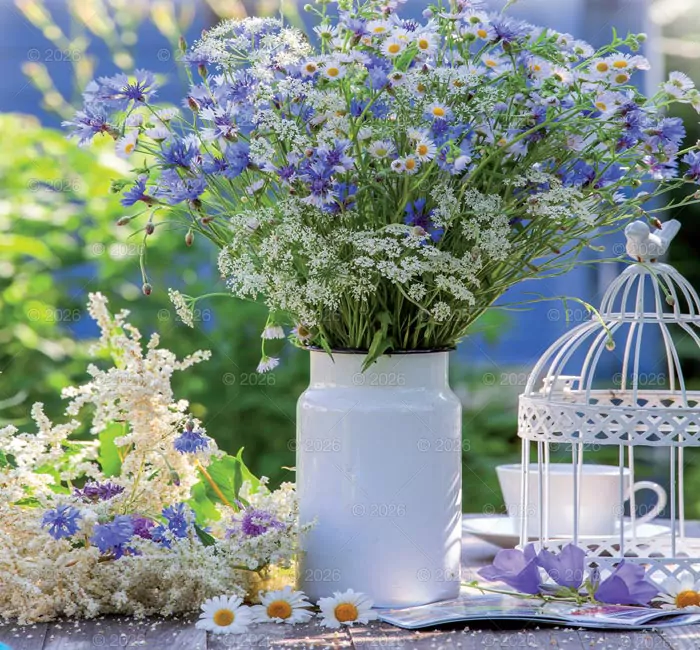 Kalendarz 2026 reklamowy Bukiety kwiatów - tantis.pl