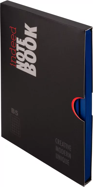 Notes B5 kratka Indeed granatowy - tantis.pl