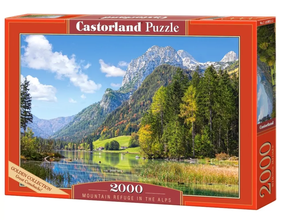 Puzzle 2000. Schronisko Górskie W Alpach - tantis.pl