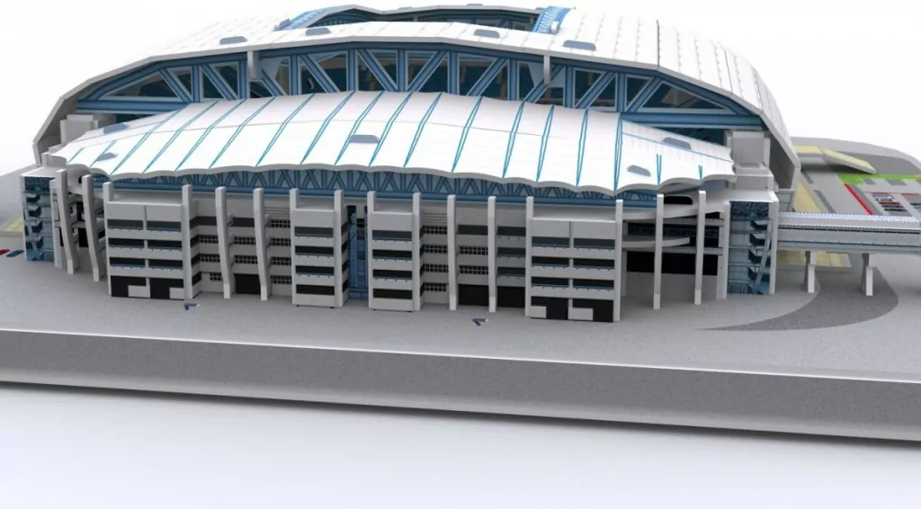 Puzzle 3D Stadion Inea w Poznaniu - tantis.pl