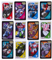 GRA MATTEL UNO TRANSFORMERS HXJ49 PUD8 - tantis.pl