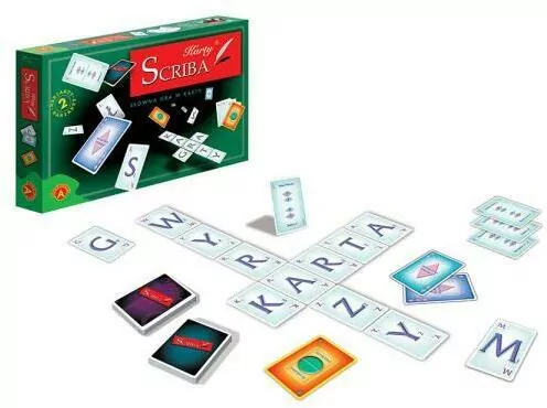 Karty Scriba. Słowna gra w karty - tantis.pl