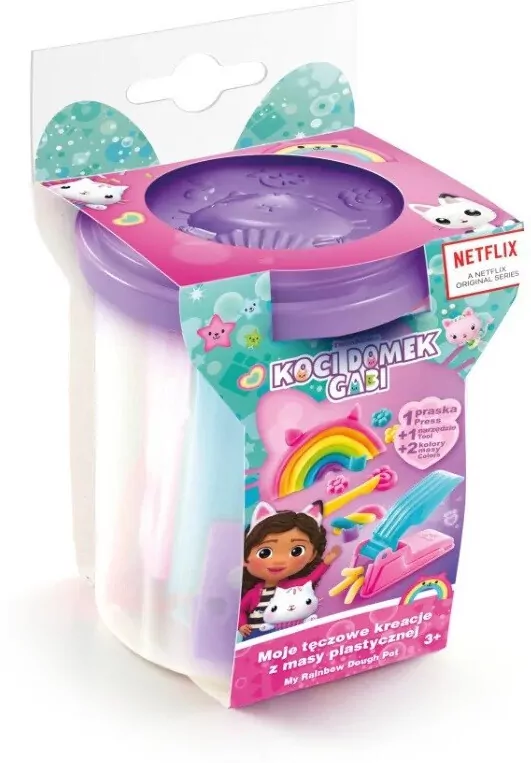 Koci Domek Gabi. Moje tęczowe kreacje - fioletowy - tantis.pl