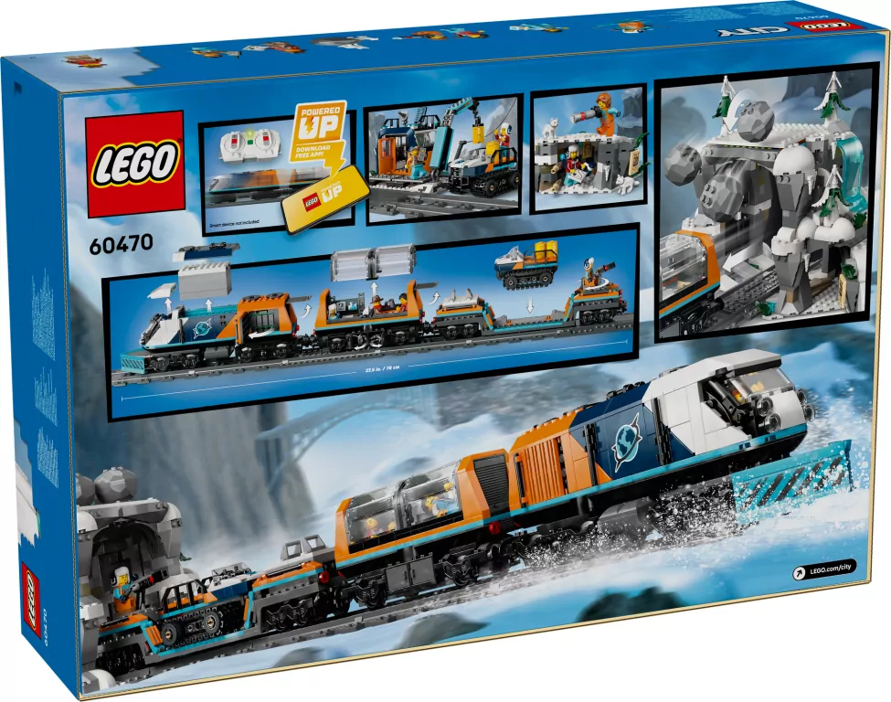 LEGO® City. Ekspres polarny arktycznych odkrywców 60470 - tantis.pl