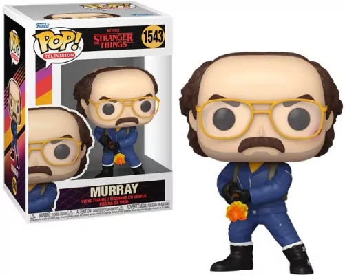 Figurka TV Stranger Things S4 Murray z miotaczem ognia Funko Pop