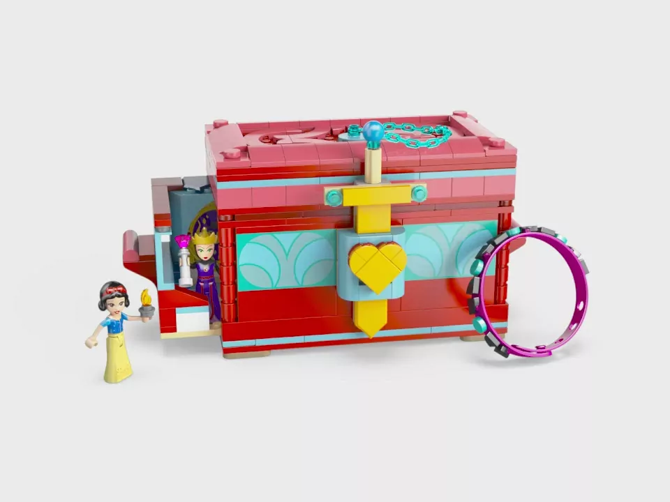 LEGO® Disney. Szkatułka na biżuterię z Królewną Śnieżką. 43276 - tantis.pl