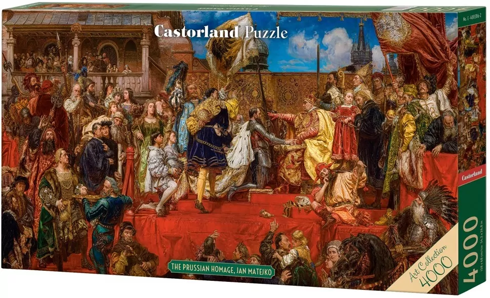 The Prussian Homage. Jan Matejko. Puzzle 4000 elementów - tantis.pl