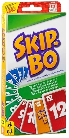 SKIP-BO gra karciana MATTEL - tantis.pl