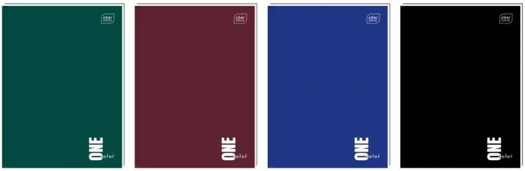 Brulion A5/96K linia One Color - tantis.pl