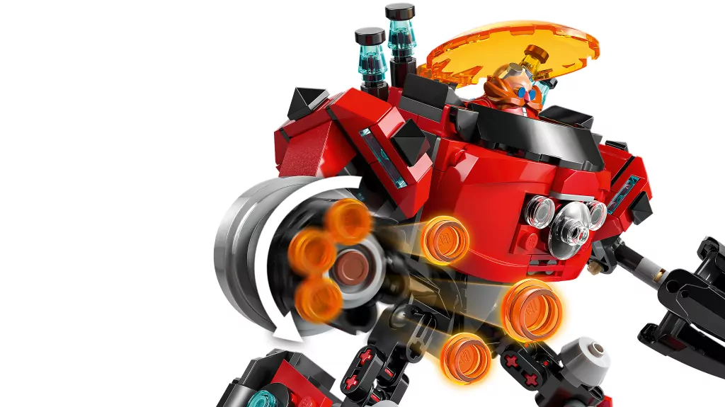 LEGO®Sonic The Hedgehog.  Knuckles kontra Dr. Eggman w mechu Egg Crusher 77005 - tantis.pl