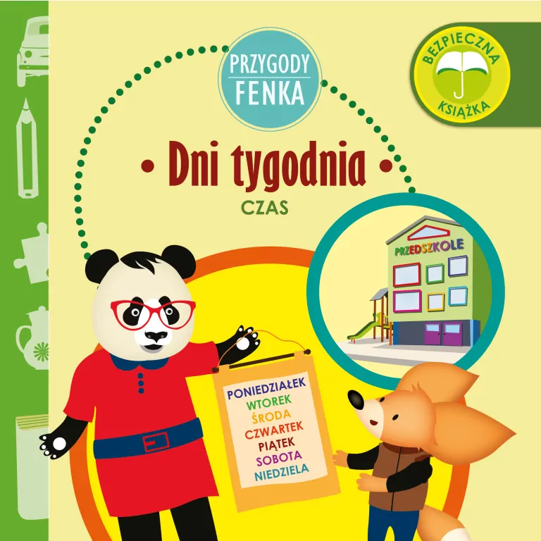 Dni tygodnia. Czas. Przygody Fenka - tantis.pl
