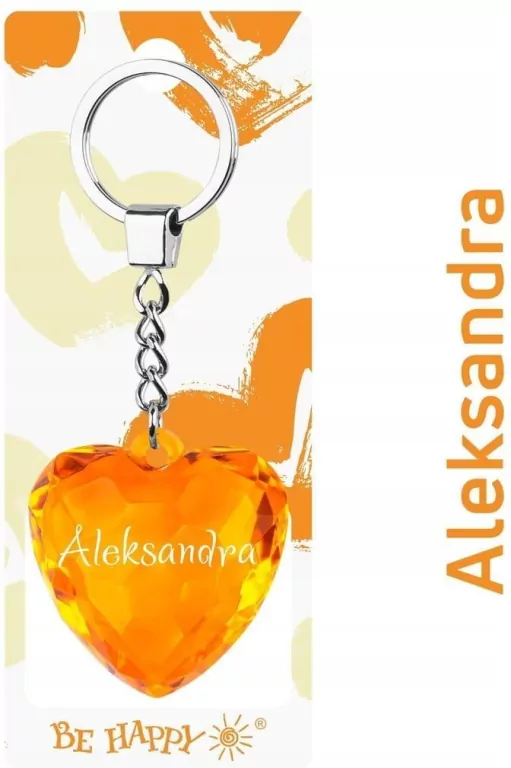 Brelok serce Aleksandra - tantis.pl