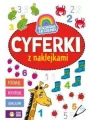 Cyferki z naklejkami. Kolorowa Akademia - tantis.pl