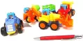 Traktor z przyczepą, koparka mix - tantis.pl