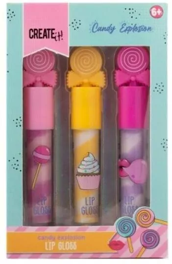 Zestaw błyszczyków Candy CREATE IT! - tantis.pl