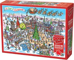 Puzzle 1000 12 dni Świąt Bożego Narodzenia 112631