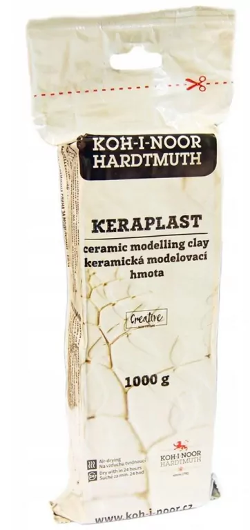 Glinka samoutwardzalna biała 1000g - tantis.pl