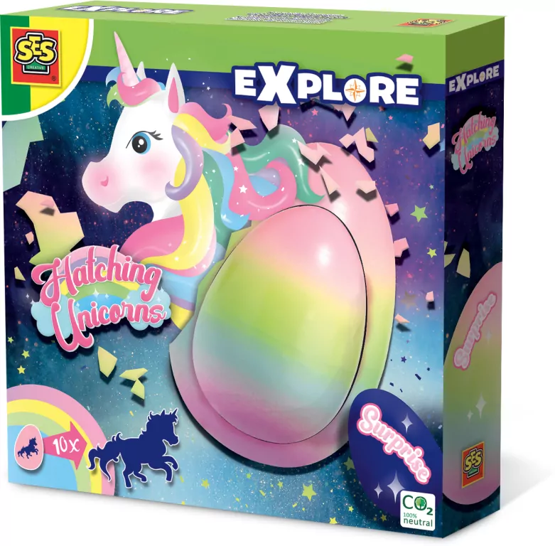 Kreatywna zabawa - Wylęganie jednorożca z jajka - tantis.pl
