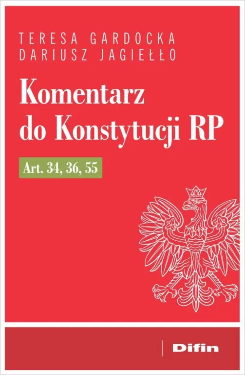 Komentarz do Konstytucji RP art. 34, 36, 55 - tantis.pl