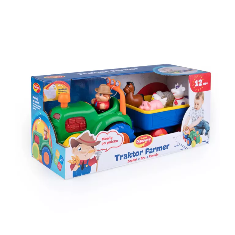 Traktor farmer. Jeździ, gra, rymuje - tantis.pl