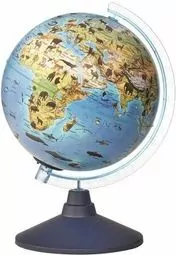 Globus interaktywny 25cm ze zwierzętami - tantis.pl