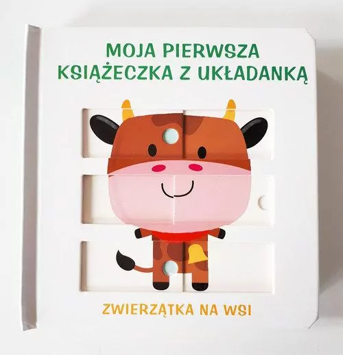 Zwierzęta na wsi. Moja pierwsza książeczka z układanką - tantis.pl