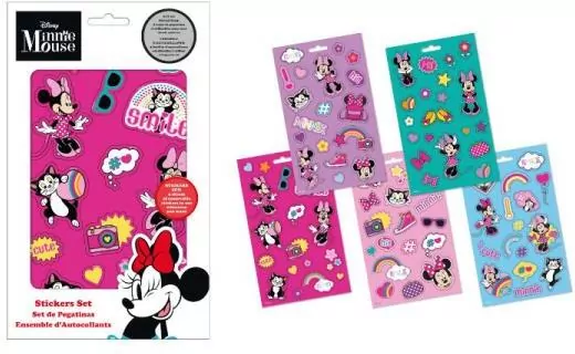 Zestaw naklejek Minnie 92szt MN30048 - tantis.pl