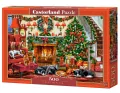 Puzzle 500. Cozy Fireplace. B-54060 - tantis.pl