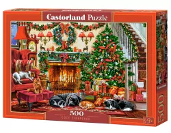Puzzle 500. Cozy Fireplace. B-54060