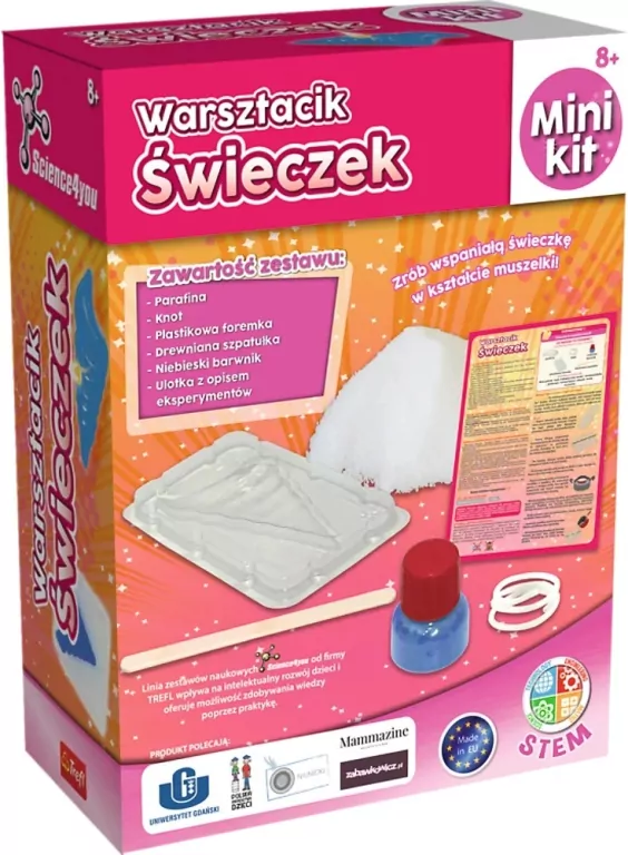 Warsztacik świeczek. Science 4 You - tantis.pl