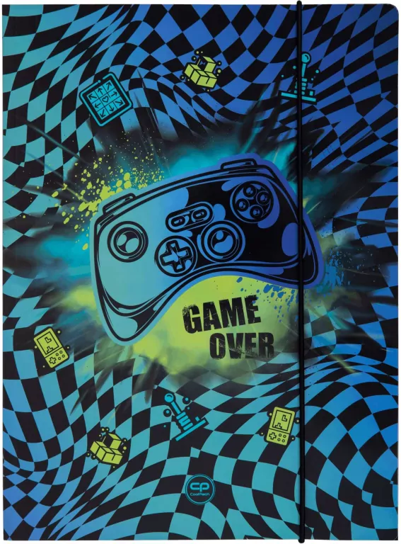 Teczka kartonowa z gumką A4 Coolpack Gamer Chess - tantis.pl