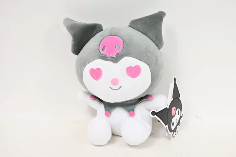 Hello Kitty Kuromi - plusz szary 25cm - tantis.pl