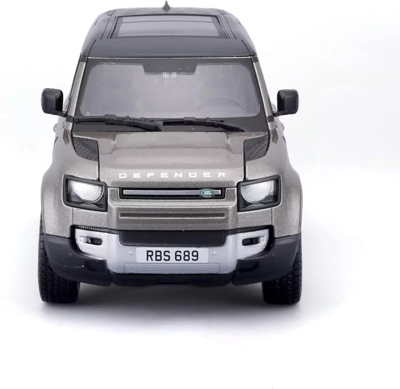 BBURAGO. Land Rover Defender 2022 silver 1:24 - tantis.pl